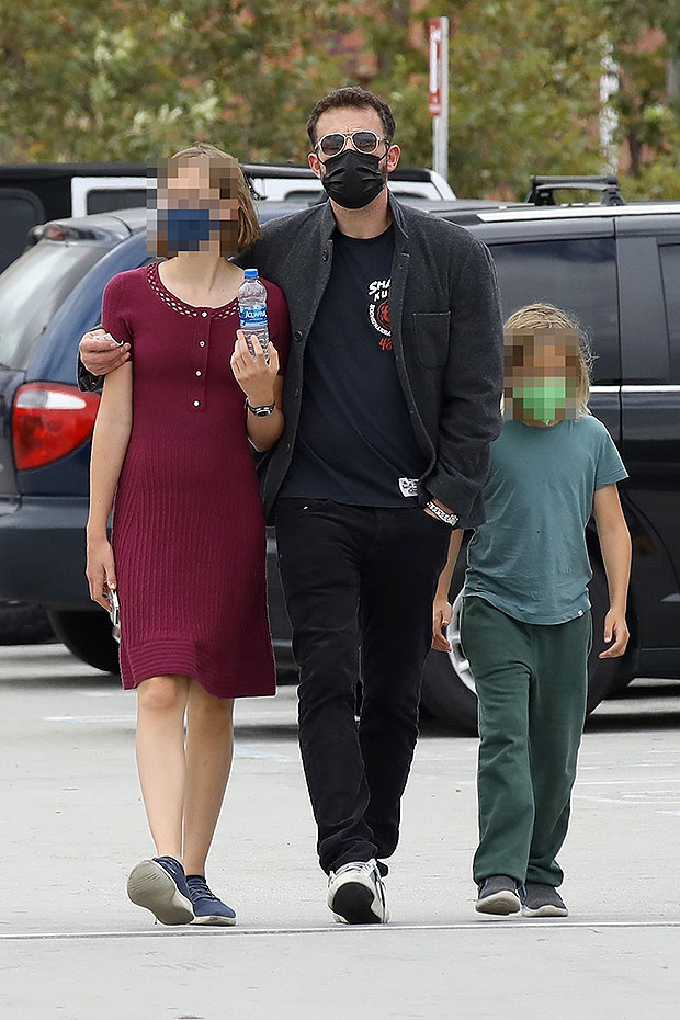 Ben Affleck, Violet Affleck, Samuel Affleck