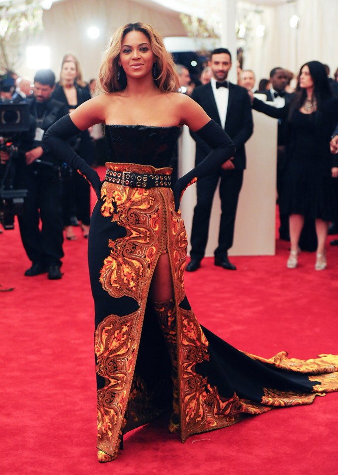 Beyonce At The 2013 Met Gala