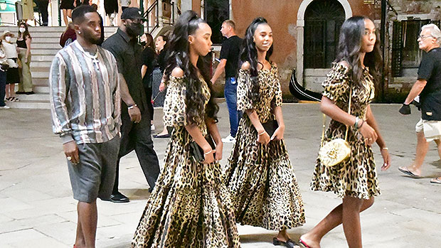 diddy and his daughters