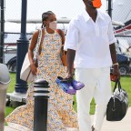 *EXCLUSIVE* Gabrielle Union and Dwyane Wade were seen leaving Martha's Vineyard after Obama's birthday party