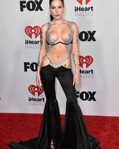 Halsey arrives at the iHeartRadio Music Awards, at the Shrine Auditorium in Los Angeles
2022 iHeartRadio Music Awards - Arrivals, Los Angeles, United States - 22 Mar 2022