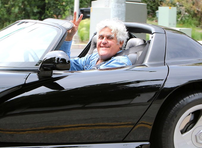 Jay Leno Out & About In Los Angeles