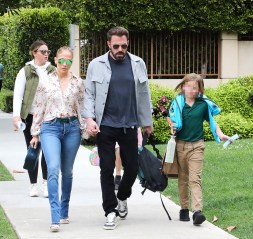 Santa Monica, CA - Jennifer Lopez and Ben Affleck hold hands as they pick up his son Samuel from school in Santa Monica.Pictured: Jennifer Lopez, Ben AffleckBACKGRID USA 31 MARCH 2022 BYLINE MUST READ: BENS / BACKGRIDUSA: +1 310 798 9111 / usasales@backgrid.comUK: +44 208 344 2007 / uksales@backgrid.com*UK Clients - Pictures Containing ChildrenPlease Pixelate Face Prior To Publication*