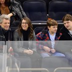 Celebrities at Columbus Blue Jackets v New York Rangers, NHL ice hockey match, Madison Square Garden, New York, USA - 31 Jan 2017