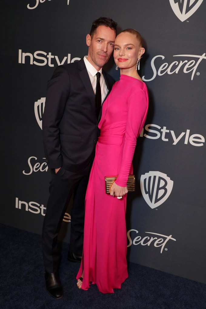 Kate Bosworth & Michael Polish at the InStyle/Warner Bros. Pictures Golden Globes Party