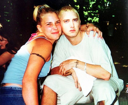 EMINEM FILES FOR DIVORCERap star EMINEM filed for his second divorce from KIMBERLY MATHERS this morning(05APR06) - after just 82 days of marriage.  Eminem, real name MARSHALL BRUCE MATHERS III, filed the paperwork in MacombCounty, Michigan.  Through his attorney, the 8 MILE star has asked that his privacy berespected, and stated his focus and primary concern is the couple'sten-year-old daughter HAILIE.  The pair wed for the second time in January (06), in a suburb of theirhometown of Detroit, Michigan.  Eminem and Kim initially married in 1999 and divorced in 2001, following anasty custody battle over their daughter. (SS/ET/JB) Eminem before he was famous with his wife KimCredit:WENN Newscom/(Mega Agency TagID: wennphotos254009.jpg) [Photo via Mega Agency]