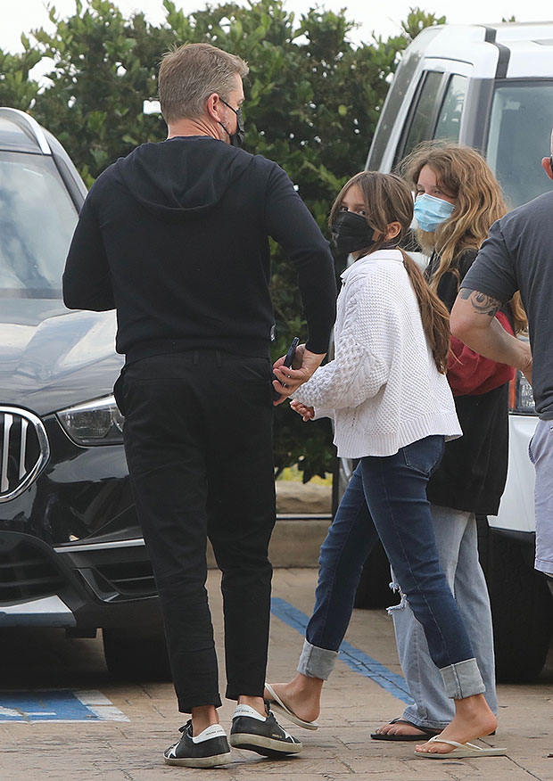 Matt Damon Seen With Daughters Isabella, Gia, & Stella At Nobu Malibu