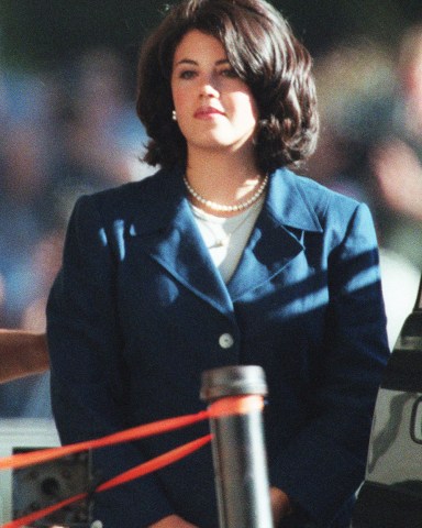 LEWINSKY Monica Lewinsky, whose testimony could define the future course of the Clinton administration, arrives at U. S. Federal court Aug. 20,1998 in Washington, to testify before the federal grand jury looking into the alleged affair between her and President Clinton CLINTON LEWINSKY, WASHINGTON, USA
