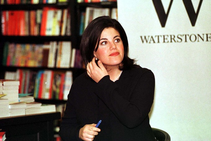 Monica Lewinsky Attends A Book Signing