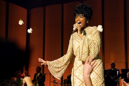 R_21163 RCJennifer Hudson stars as Aretha Franklin in RESPECT A Metro Goldwyn Mayer Pictures filmPhoto Credit: Quantrell D. Colbert