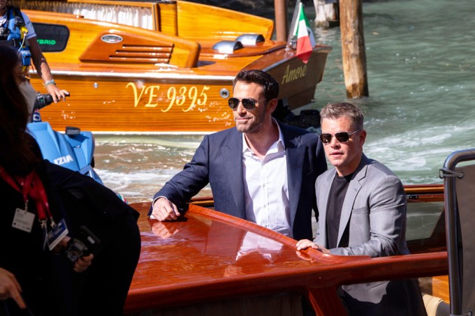 Ben Affleck And Matt Damon Reunite At The Venice Film Fest
