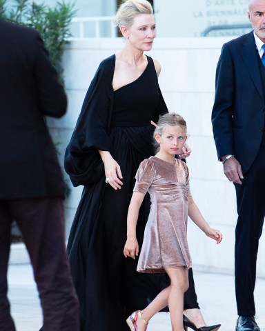 Cate Blanchett and her daughter Edith Vivian Patricia Upton attending the Closing Red Carpet ahead of the Closing Ceremony during the 79th Venice International Film Festival (Mostra) in Venice, Italy on September 10, 2022.
Venice Closing Red Carpet, Italy - 10 Sep 2022