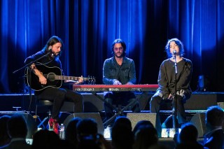 Dave Grohl, Rami Jaffee, Violet Maye Grohl
'Bring Change to Mind' annual gala, San Francisco, USA - 17 Oct 2019