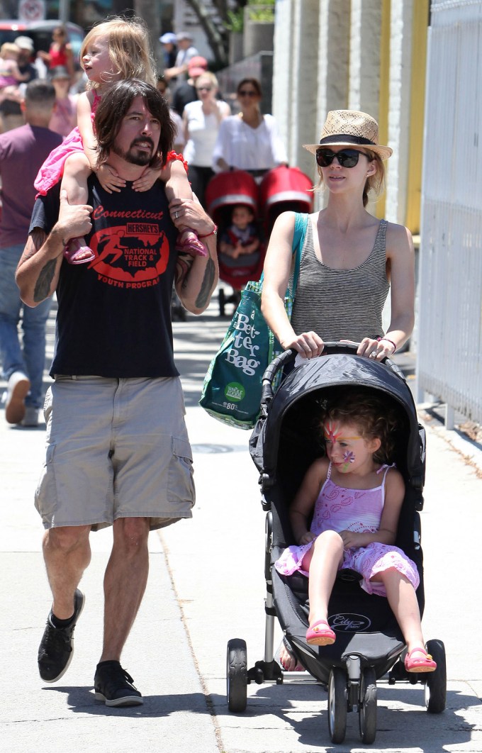 Dave Grohl & His Family