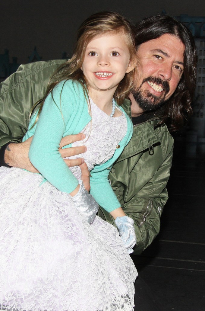 Dave Grohl With Ophelia