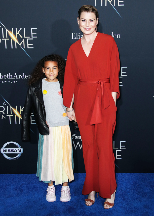 Ellen Pompeo et sa fille Stella