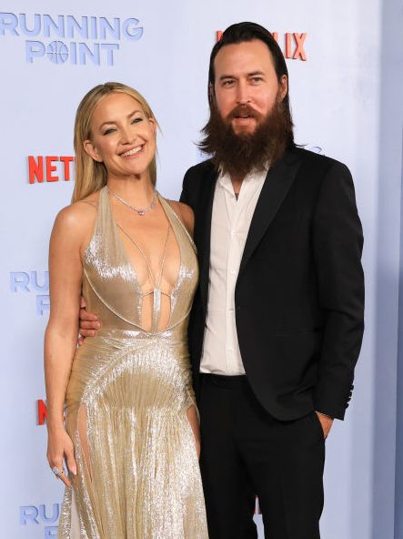 Kate Hudson, Danny Fujikawa at Netflix's "Running Point" Premiere held at The Egyptian Theatre on February 13, 2025 in Los Angeles, California. (Photo by River Callaway/Variety via Getty Images)