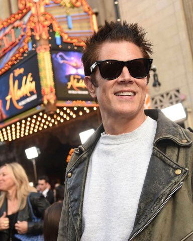 Johnny Knoxville arrives at the premiere of "Aladdin", at the El Capitan Theatre in Los Angeles
LA Premiere of "Aladdin" - Red Carpet, Los Angeles, USA - 21 May 2019