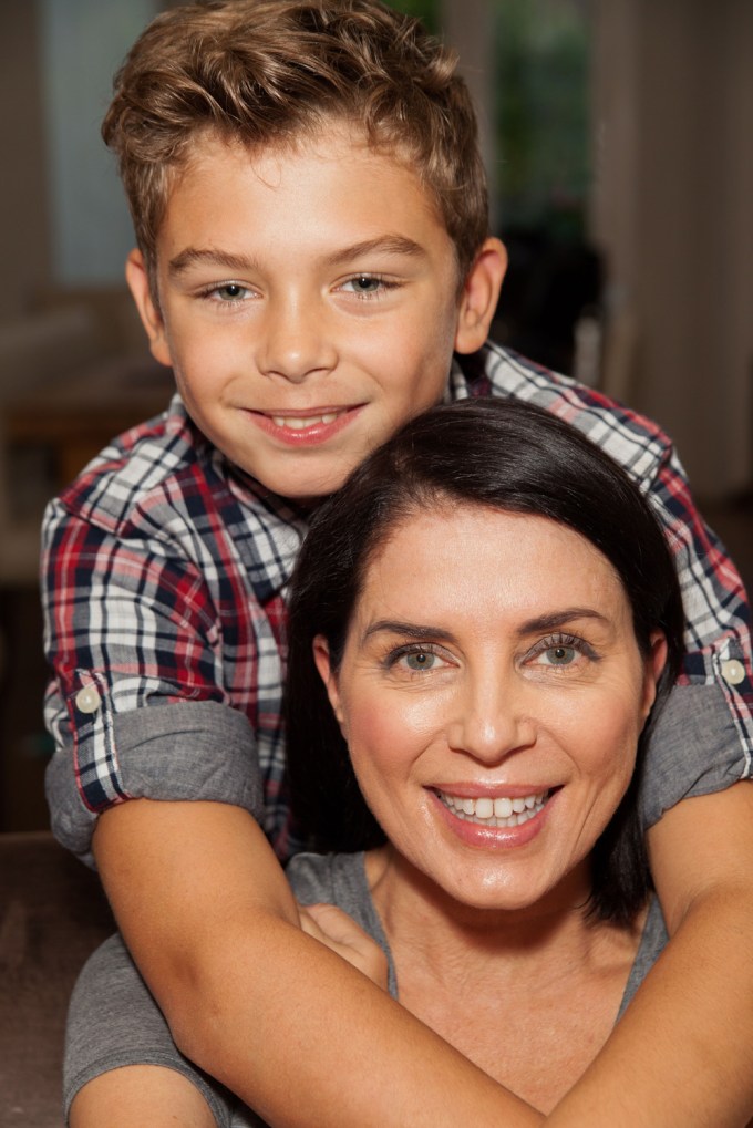 Sadie Frost & Son Rudy Law