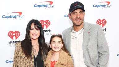 kyle richards with daughter portia and husband mauricio