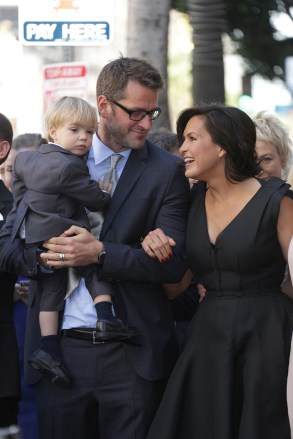 Mariska Hargitay with Peter Hermann and son Andrew Nicolas Hargitay Hermann Mariska Hargitay honored with a star on the Hollywood Walk Of Fame, Los Angeles, America - 08 Nov 2013
