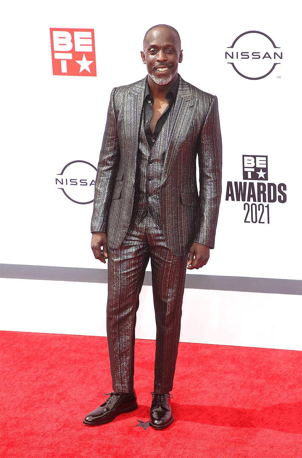 Michael K Williams
BET Awards, Arrivals, Microsoft Theater, Los Angeles, California, USA - 27 Jun 2021