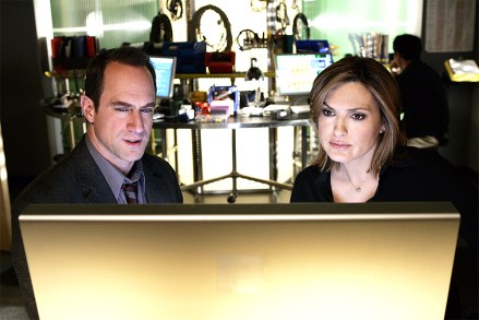 LAW AND ORDER: SPECIAL VICTIMS UNIT, Christopher Meloni, Mariska Hargitay, 'Influence', (Season 7, aired May 16, 2006), 1999-, photo: Will Hart / © NBC/ Courtesy: Everett Collection