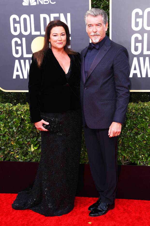Pierce Brosnan e esposa Keely