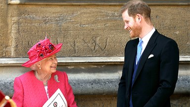 Prince Harry & Queen Elizabeth II
