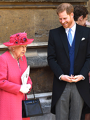 Prince Harry & Queen Elizabeth II