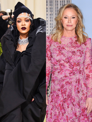 Rihanna Kathy Hilton Met Gala after party