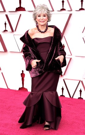 Rita Moreno arrives at the Oscars
93rd Annual Academy Awards, Arrivals, Los Angeles, USA - 25 Apr 2021