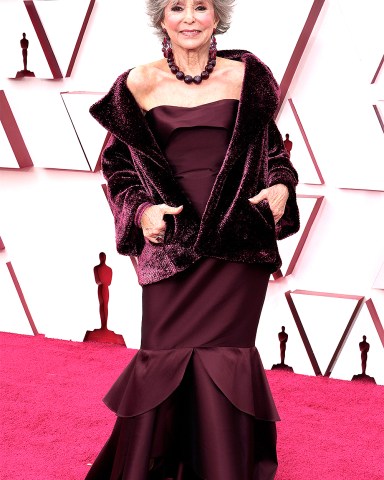 Rita Moreno arrives at the Oscars
93rd Annual Academy Awards, Arrivals, Los Angeles, USA - 25 Apr 2021