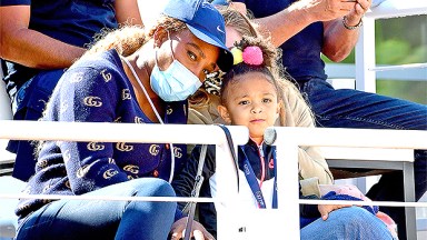 Serena Williams & daughter Alexis Olympia