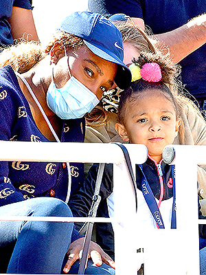 Serena Williams and daughter Alexis Ohanian