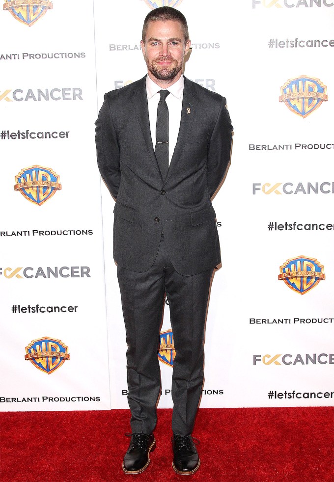 Stephen Amell At A 2018 Benefit