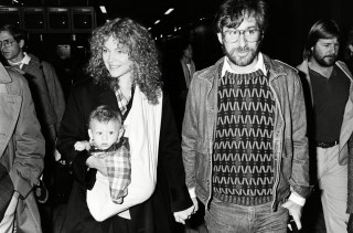 Steven Spielberg with His Wife Amy Irving and Son Max Samuel
Steven Spielberg with His Wife Amy Irving and Son Max Samuel Photographed in London On London, UK - 2 Dec 1985