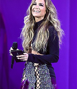 NEW YORK, NEW YORK - SEPTEMBER 12: Jennifer Lopez speaks onstage during the 2021 MTV Video Music Awards at Barclays Center on September 12, 2021 in the Brooklyn borough of New York City. (Photo by Theo Wargo/Getty Images for MTV/ViacomCBS)