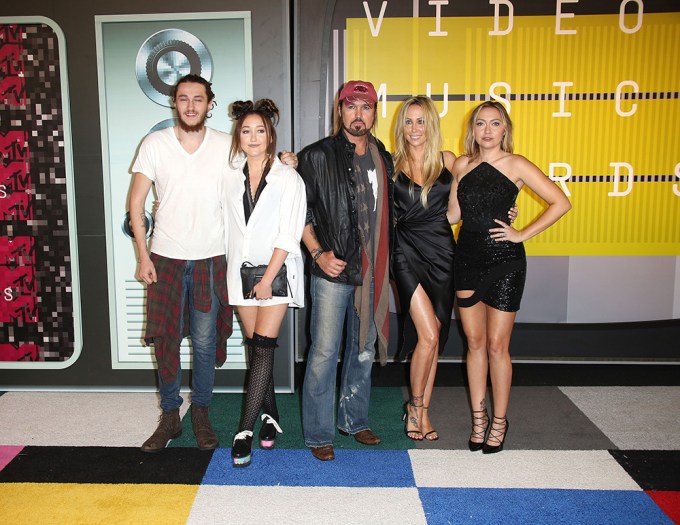 Billy Ray With Braison, Brandi, and Noah