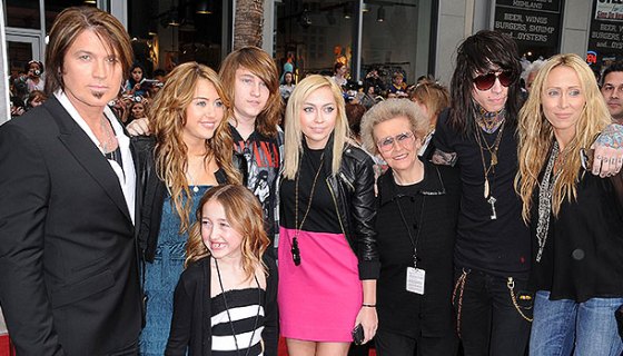billy ray cyrus and his kids
