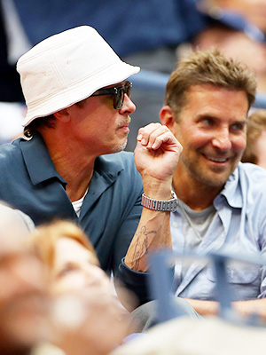 brad pitt bucket hat us open