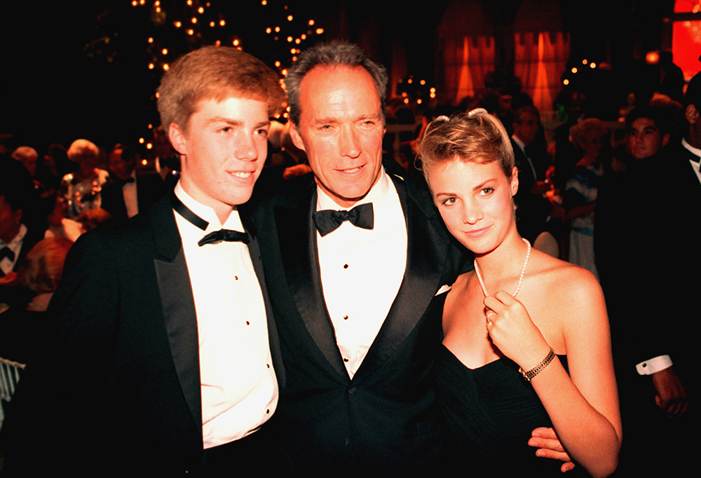 CLINT EASTWOOD FAMILY, BURBANK, USA