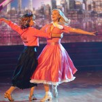 DANCING WITH THE STARS - "Grease Night" - This week on "Dancing with the Stars," "Grease is the word" as the 11 celebrity and pro-dancer couples take on performances inspired by "Grease" live on MONDAY, OCT. 18 (8:00-10:00 p.m. EDT), on ABC. (ABC/Christopher Willard)
JENNA JOHNSON, JOJO SIWA