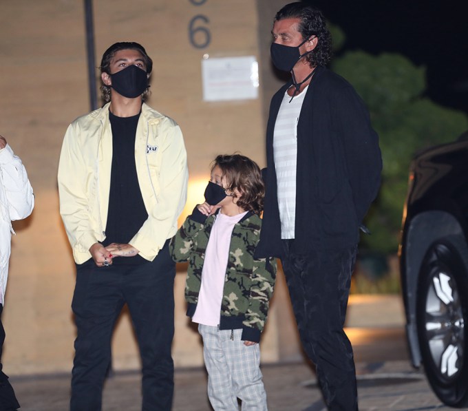 Gavin Rossdale Out To Dinner With His Kids In 2020