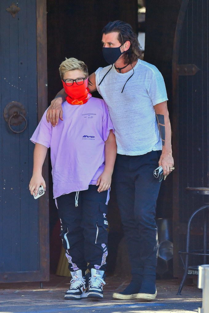 Gavin Rossdale And Zuma Go Out For Lunch