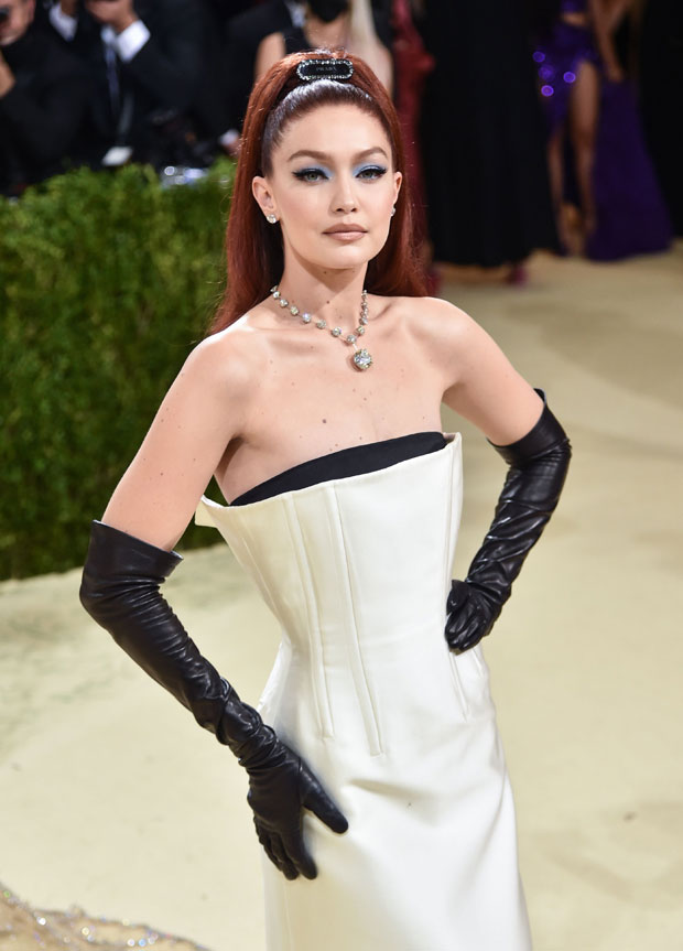 Gigi Hadid Trips On Met Gala Steps Watch Her Recover Video