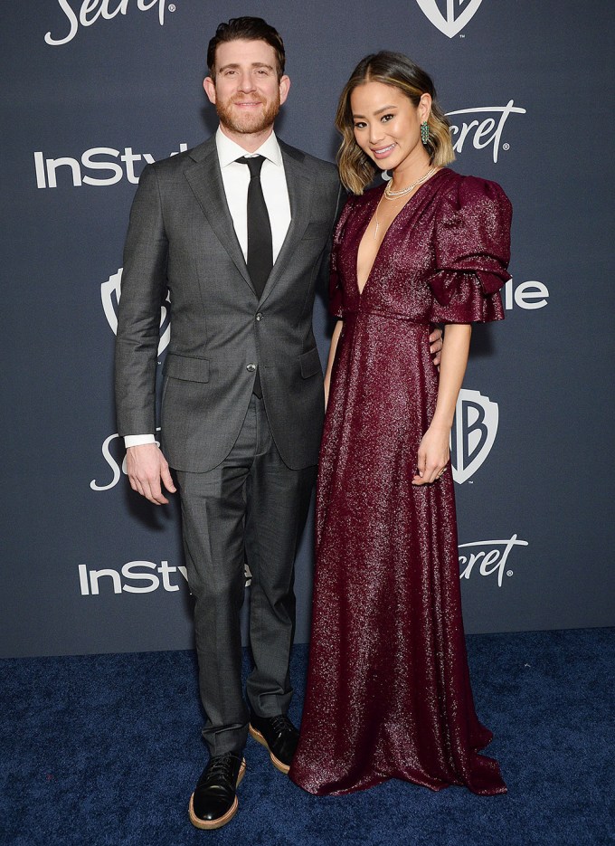 Jamie Chung & Bryan Greenberg At Golden Globes Party