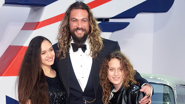 Jason Momoa and his kids