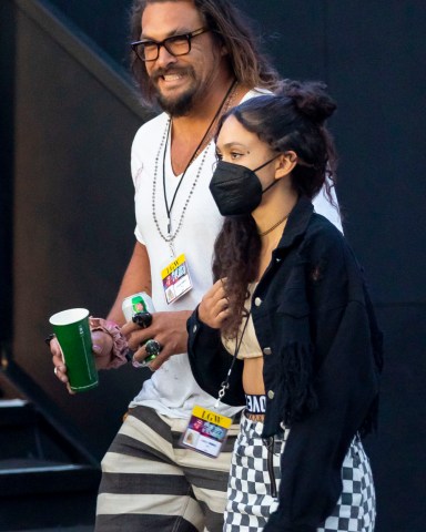 EXCLUSIVE: Jason Momoa spends quality time with his daughter Lola, 14, as they enjoy a night out at American Express presents BST in Hyde Park where the Rolling Stones was headlining. 03 Jul 2022 Pictured: Jason Momoa Lola Momoa. Photo credit: MEGA TheMegaAgency.com +1 888 505 6342 (Mega Agency TagID: MEGA874595_001.jpg) [Photo via Mega Agency]