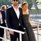 Ben Affleck and Jennifer Lopez arrive at the 78th Venice International Film Festival